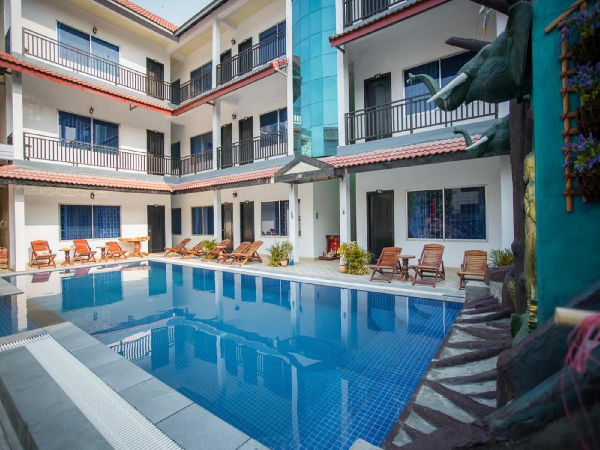 Angkor Bosky Hotel Ciudad de Siem Riep Exterior foto